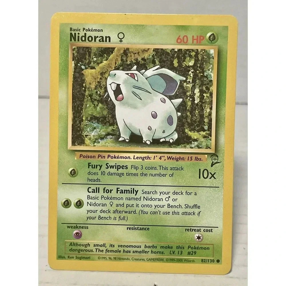 Nidoran 82/110 Legendary Collection Common‎ Pokemon TCG Vintage NM